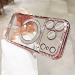 Magshine Glitter Magsafe Case For iPhone 17 - Pink