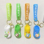 Keychain Labubu Shoe Green - Image 2