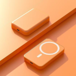 Cell Fashion USA PQ16 Magnetic Wireless Power Bank (Orange) (10000 MAH)