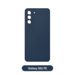 Back Glass with Camera Lens and Adhesive for Samsung Galaxy S21 FE Blue