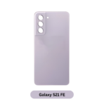 Back Glass with Camera Lens and Adhesive for Samsung Galaxy S21 FE Lavender