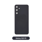 Back Glass with Camera Lens and Adhesive for Samsung Galaxy S23 FE Graphite