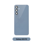 Back Glass with Camera Lens and Adhesive for Samsung Galaxy S23 FE Indigo