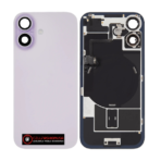 Back Glass with Wireless (NFC) and MagSafe Magnet for iPhone 17 (Lavender)Premium