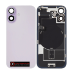 Back Glass with Wireless (NFC) and MagSafe Magnet for iPhone 17 (Lavender)Premium