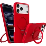 CORE 360 Grip Magsafe Silicone Case For iPhone-16E/17E-Red