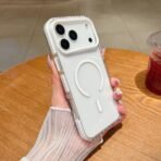 Aura Clear Magsafe Case For iPhone-16pro-white