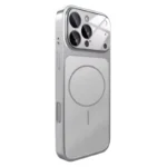 Nova Shield magsafe case for iPhone -15 Pro Max(Silver)