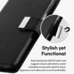 Axis Wallet Case For Iphone-16pro-Premium Black - Image 4