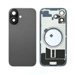 Back Glass with Wireless and MagSafe Magnet for iPhone-17-BLACK