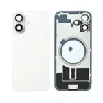 Back Glass with Wireless and MagSafe Magnet for iPhone-17-WHITE