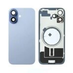 Back Glass with Wireless and MagSafe Magnet for iPhone-17-SKY BLUE