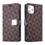 Axis Wallet Case For Iphone-16promax-Tringle Brown